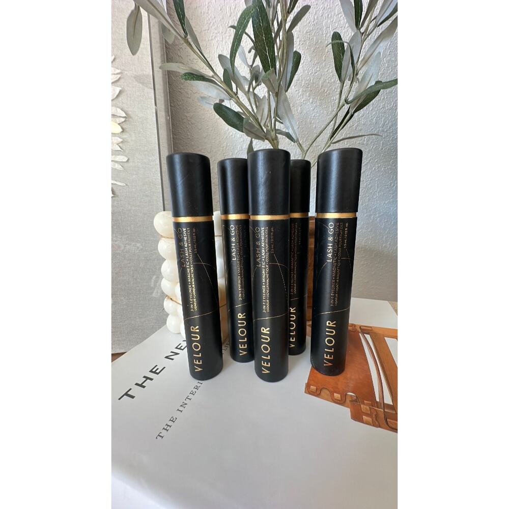 RESELLER BUNDLE: 5-Velour Lash & Go 3-in-1 eyeliner + Magnetic +Lash Adhesive